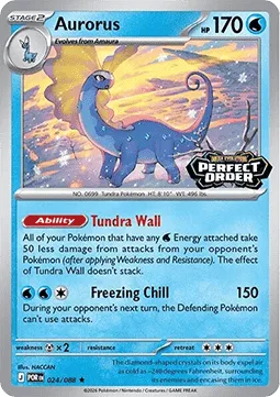 Aurorus (Perfect Order Stamped)