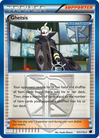 Ghetsis - 101/116 (BW Plasma Freeze)