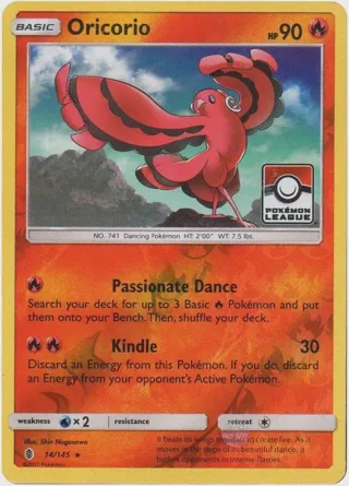 Oricorio - 14/145 (Pokemon League)