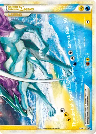 Raikou & Suicune Legend (Bottom)