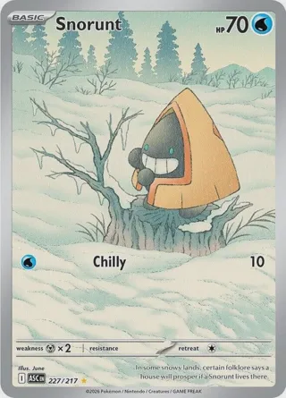 Snorunt - 227/217