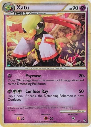 Xatu - 11/95 (Cracked Ice Holo)