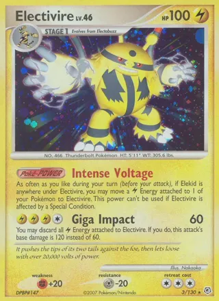 Electivire - 3/130 (Regional Championships) [Staff]