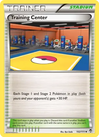 Training Center - 102/111 (Pokemon League)