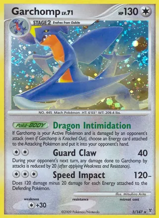 Garchomp (Cracked Ice Holo)