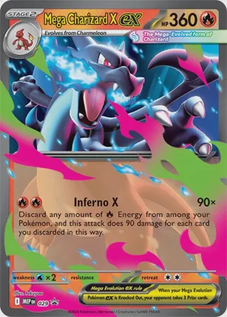 Mega Charizard X ex - 029