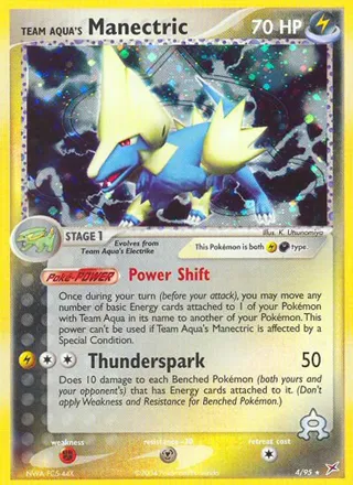 Team Aqua's Manectric - 2004 (Chris Fulop)