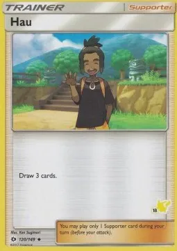 Hau (#13 Pikachu Stamped)