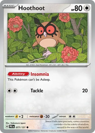 Hoothoot (Master Ball Pattern)
