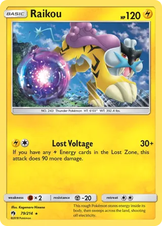 Raikou - 79/214 (SM Lost Thunder)