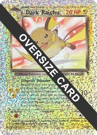 Dark Raichu - S3/S4 (Box Topper)