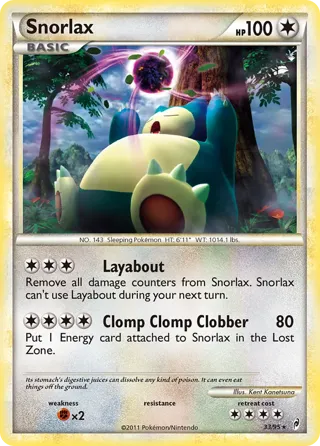Snorlax (Prerelease)