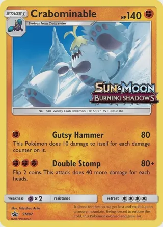 Crabominable - SM47 (Prerelease)