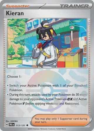 Kieran - 113/131 (Poke Ball Pattern)
