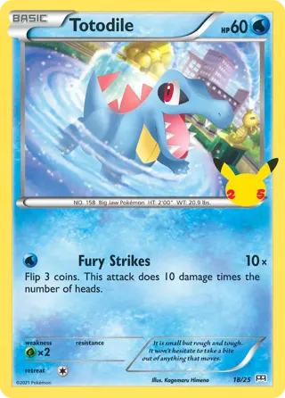 Totodile - 18/25