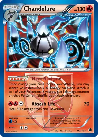 Chandelure (Team Plasma)