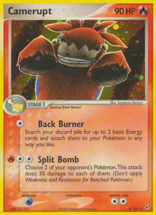 Camerupt - 4/107 (EX Deoxys)