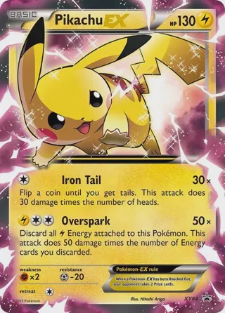 Pikachu EX - XY84