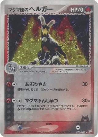Team Magma's Houndoom