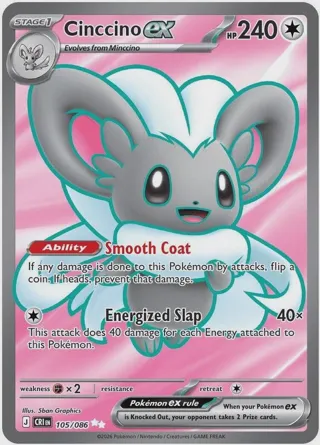 Cinccino ex - 105/086