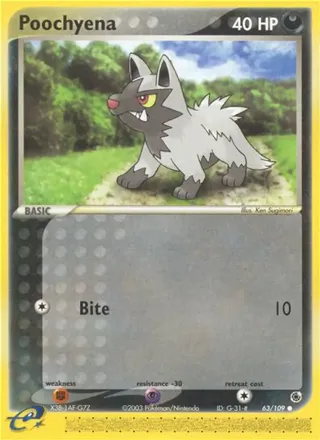 Poochyena - 63/109