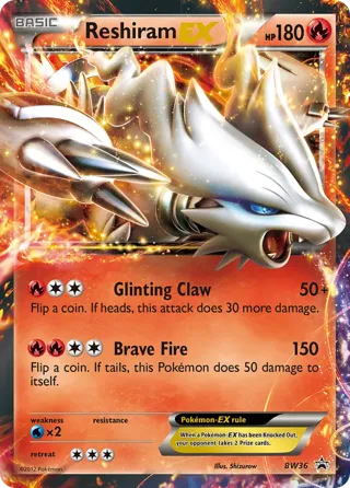 Reshiram EX - BW36