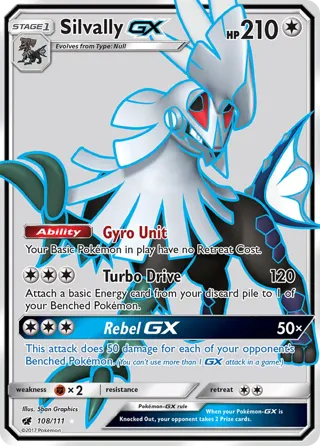 Silvally GX (Full Art)