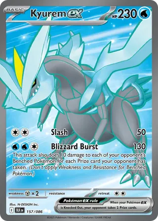 Kyurem ex - 157/086