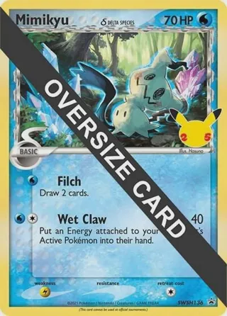 Mimikyu (Delta Species) - SWSH136
