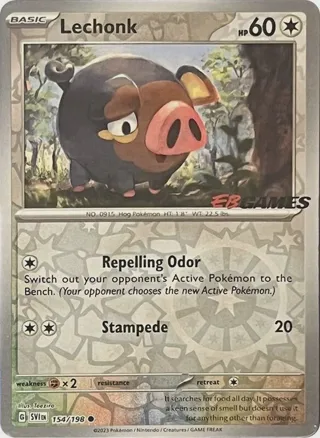 Lechonk - 154/198 (EB Games Promo)