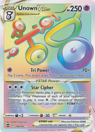Unown VSTAR (Secret)