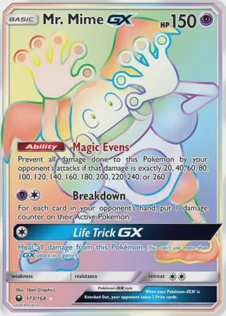 Mr. Mime GX (Secret)