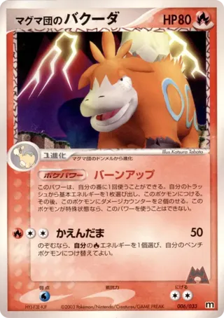 Team Magma's Camerupt