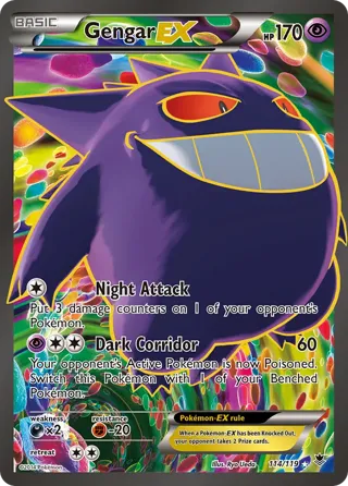 Gengar EX (114 Full Art)