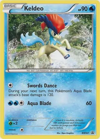 Keldeo - BW60
