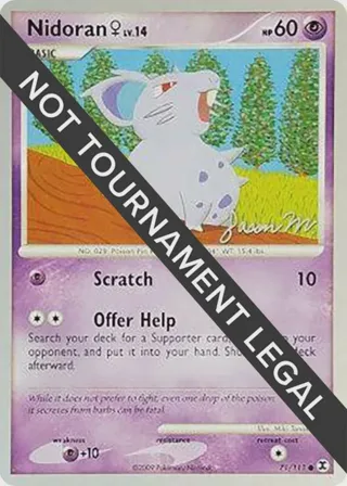 Nidoran F - 2009 (Jason Martinez)
