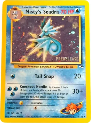 Misty's Seadra (Prerelease)