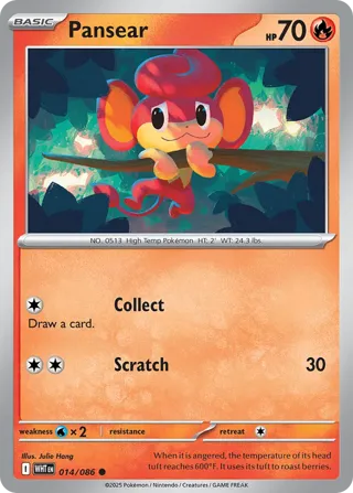 Pansear (Poke Ball Pattern)