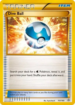 Dive Ball (161 Secret Rare)