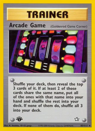 Arcade Game (Goldenrod Game Corner)