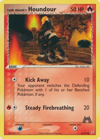 Team Magma's Houndour - 63/95