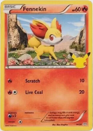 Fennekin - 14/25