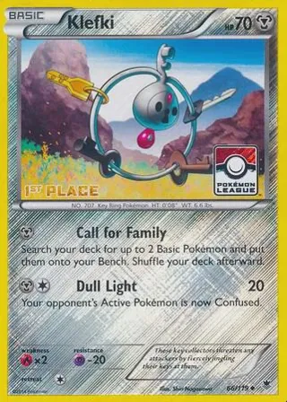 Klefki - 66/119 (Pokemon League) [1st Place]