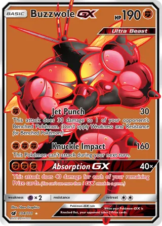 Buzzwole GX (Full Art)