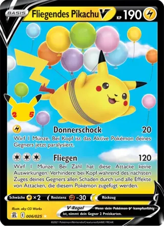 Fliegendes Pikachu V