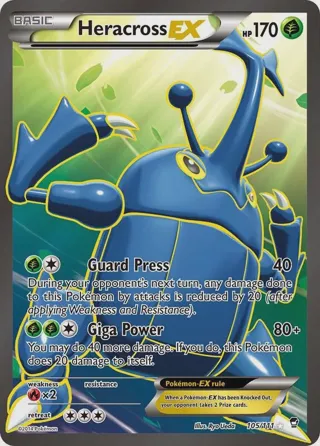 Heracross EX (105 Full Art)