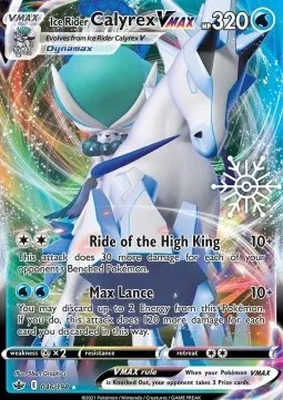 Ice Rider Calyrex VMAX (Holiday Calendar)