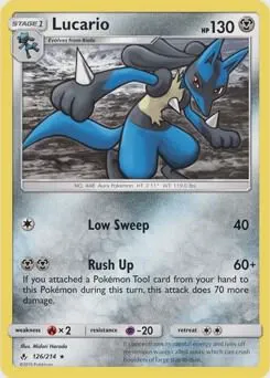 Lucario - 126/214 (SM Unbroken Bonds)