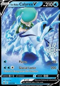 Ice Rider Calyrex V (Holiday Calendar)