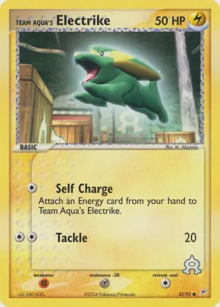 Team Aqua's Electrike - 53/95